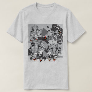 T-shirt Bataille des robots Hiphop 