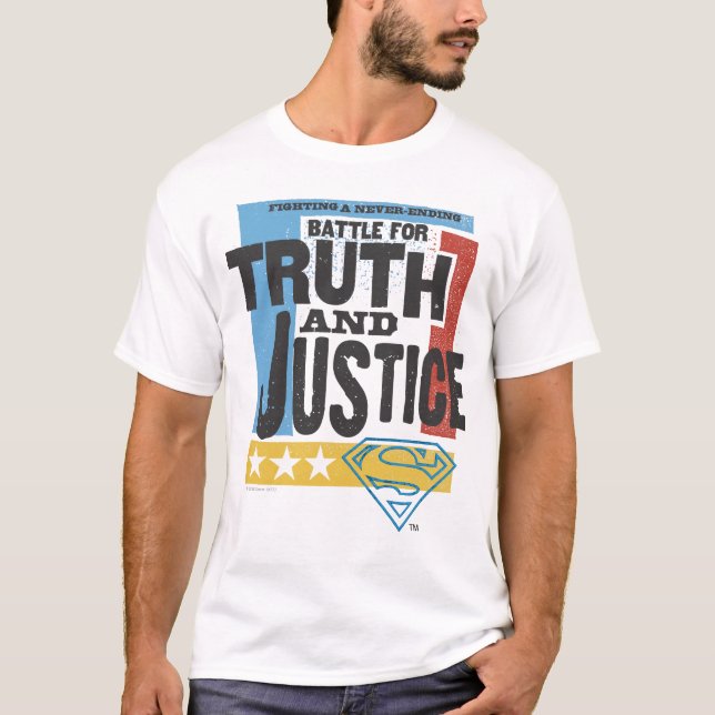 T-shirt Bataille pour la vérité et la justice (Devant)