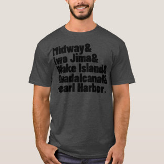 T-shirt Batailles de l'Océan Pacifique 2ème guerre mondial