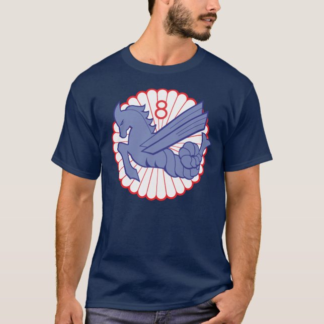 T-shirt bataillon aéroporté du Vietnam du Sud 8ème (Devant)