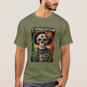 T-shirt Bataillon St Patricks San Patricios Irlandais Mexi