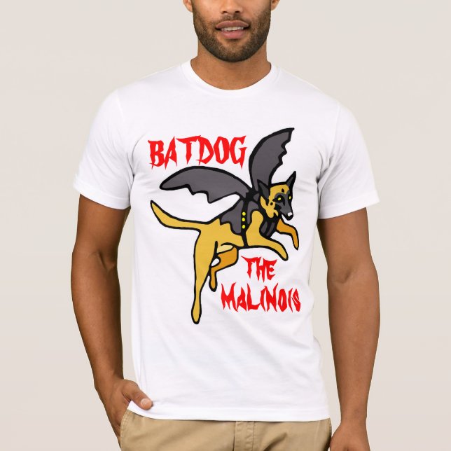 T-Shirt Batdog the malinois (Vorderseite)