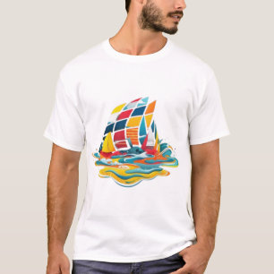 T-shirt Bateau