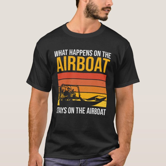 T-shirt Bateau à coussin d'air (Devant)