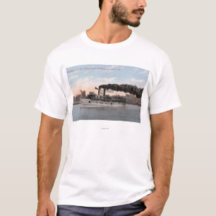 T-shirt Bateau à vapeur de Kennedy partant pour Bremert
