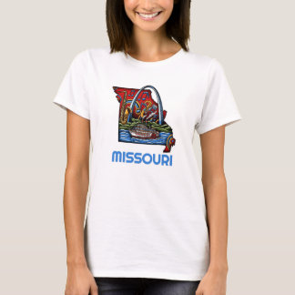 T-shirt Bateau à vapeur de l'Arche de la passerelle de sty