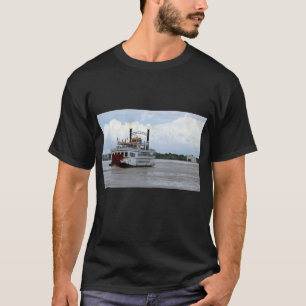 T-shirt Bateau à vapeur sur le Mississippi près de la Nouv