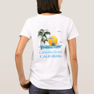 T-shirt Bateau à voile Catalina Island California