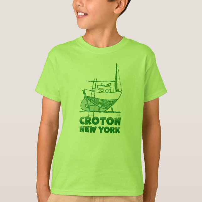 T-SHIRT BATEAU À VOILE CROTON-ON-HUDSON (Devant)