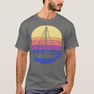 T-shirt Bateau à voile Retro 1