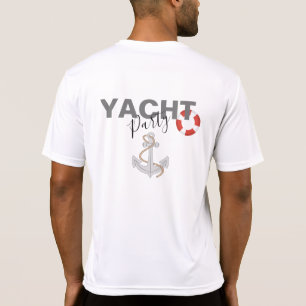 T-shirt Bateau bateau bateau bateau croisière fête d'anniv