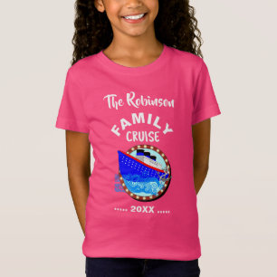T-Shirt Bateau de croisière de croisière en famille T- P