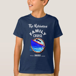 T-shirt Bateau de croisière de croisière en famille T- Per