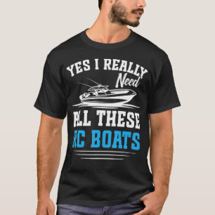 T-shirt Bateau de croisière télécommandé Rc Captain Tous l