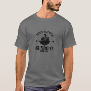 T-shirt Bateau de patrouille Rivière PBR Canot Vietnam Sou
