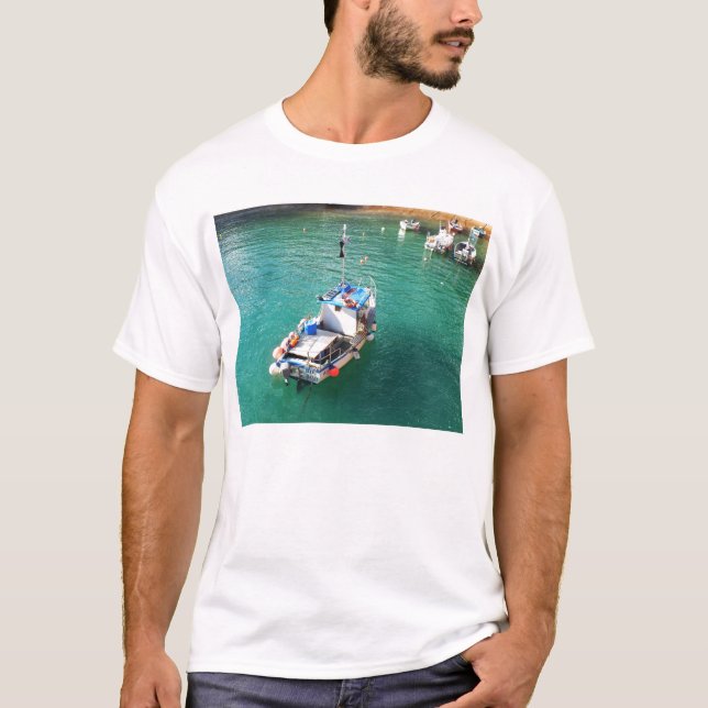 T-shirt Bateau de pêche à marée haute (Devant)