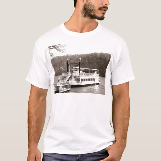 T-shirt Bateau de rivière (Devant)