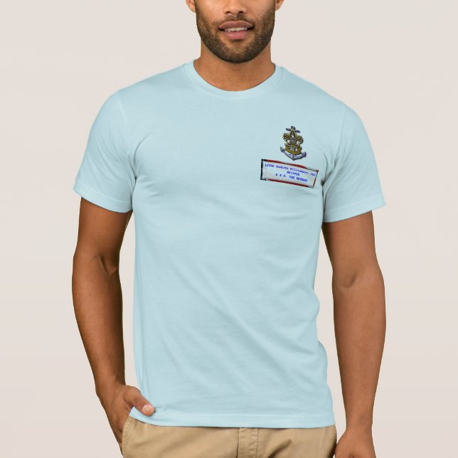 T-shirt Bateau de scout de mer "la vengeance " (Devant)