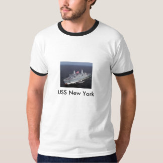 T-shirt Bateau de Tours jumelles, USS New York