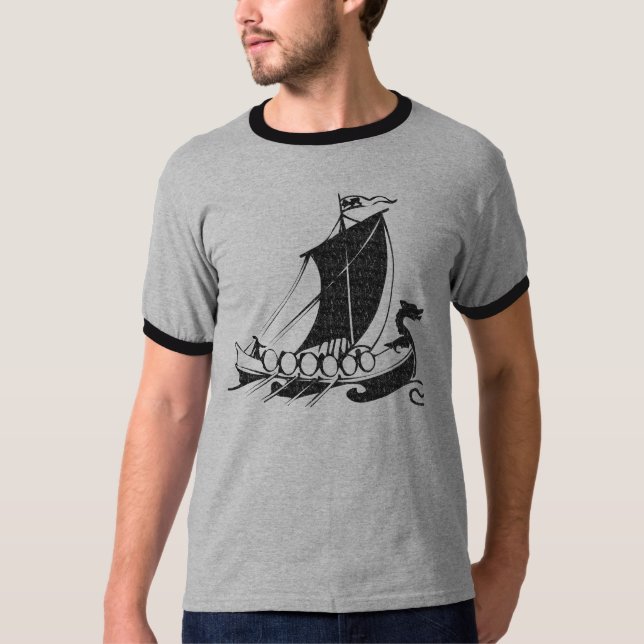 T-shirt Bateau de Viking (Devant)