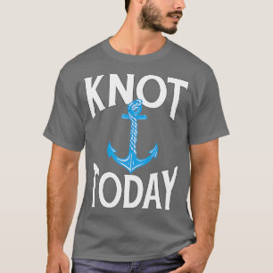 T-shirt Bateau d'été à voile noeud aujourd'hui