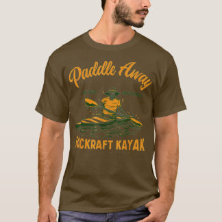 T-shirt Bateau-embarcation-Kayak Paddle-Kayak Packra