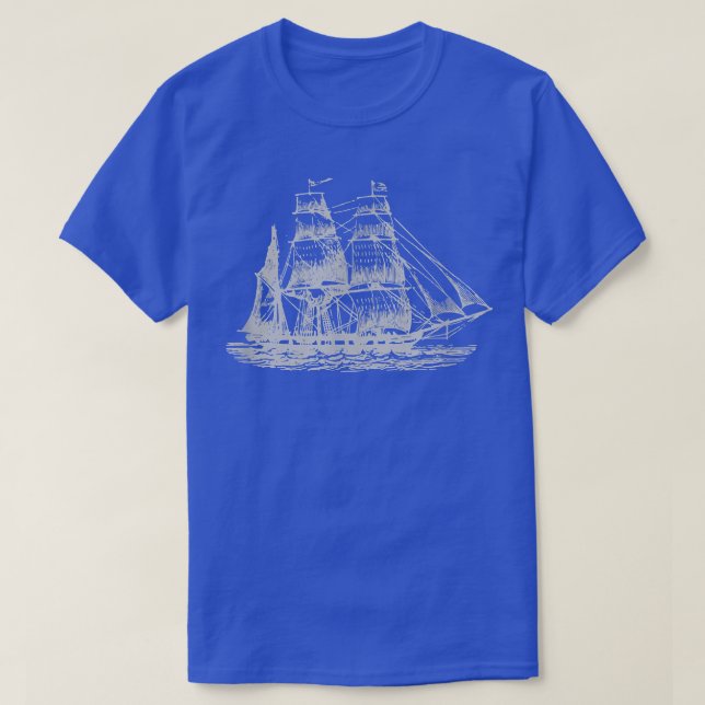 T-shirt Bateau Ghoost à minuit (Design devant)