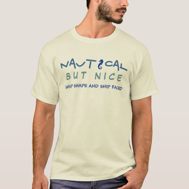 T-shirt Bateau nautique mais intéressant fait face (Devant)