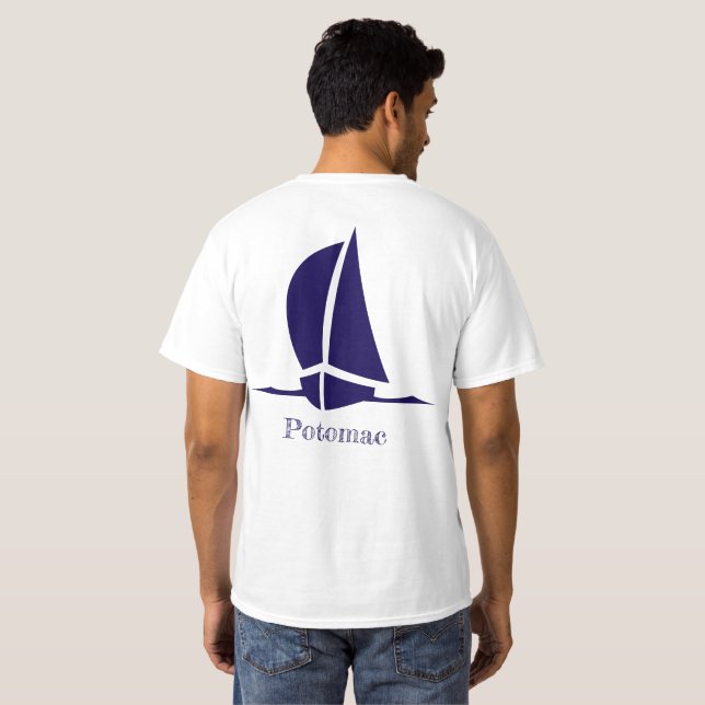T-shirt Bateau Potomac (Dos entier)