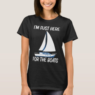 T-shirt Bateau pour hommes femmes voyage en voile