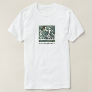 T-shirt Bateau scandinave d'art de roche d'âge du bronze