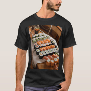 T-shirt bateau,sushi