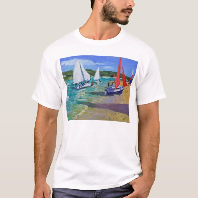 T-shirt Bateaux à voile (Devant)