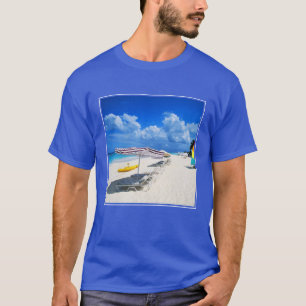 T-shirt Bateaux et chaises de plage