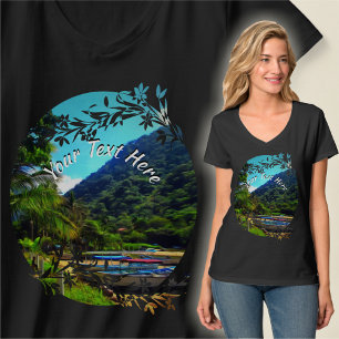 T-shirt Bateaux Mismaloya sur la rivière 0350