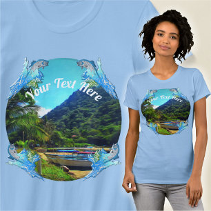 T-shirt Bateaux Mismaloya sur la rivière 0350