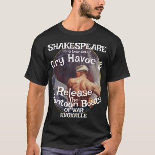 T-shirt Bateaux pontons Shakespeare Guerre Knoxville