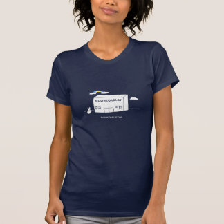 T-shirt Bâtiment de la BO sur la chemise foncée