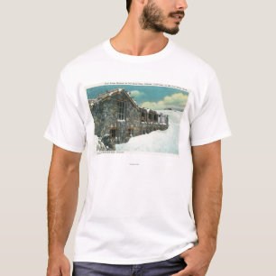 T-shirt Bâtiment de musée de Ridge de traînée de passa