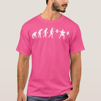 T-shirt Bâtiment du corps de levage de poids