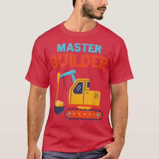 T-shirt Bâtiment principal de l'excavateur Blocs de constr