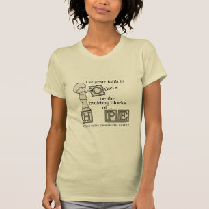 T-shirt Bâtir des blocs d'espoir