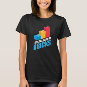 T-shirt Bâtir des briques Blocs Ventilateur maître constru