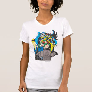 T-shirt Batman/Batgirl/Robin
