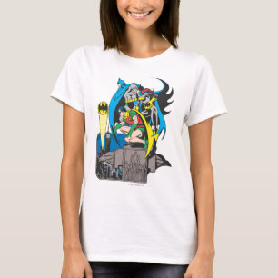 T-shirt Batman/Batgirl/Robin