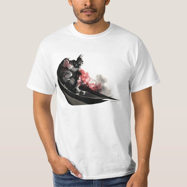 T-shirt Batman City Smoke (Devant)