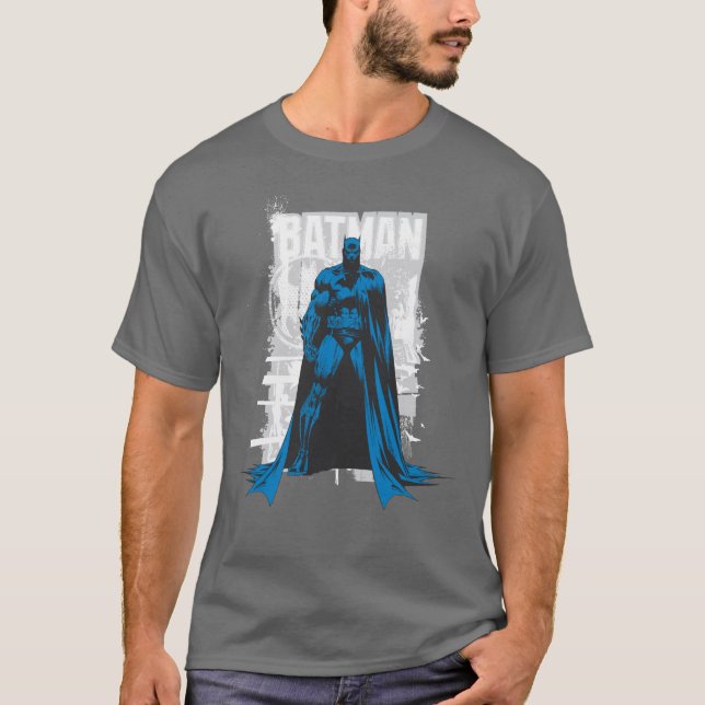T-shirt Batman Comic - Vue Vintage (Devant)