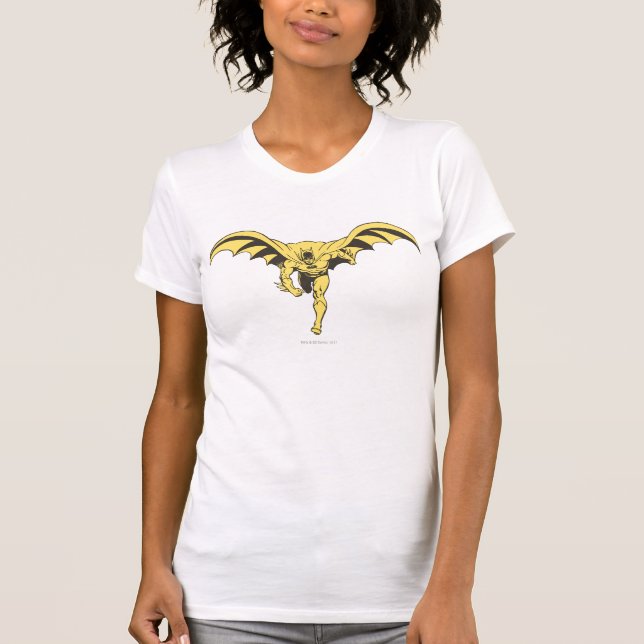 T-shirt Batman Dash jaune (Devant)