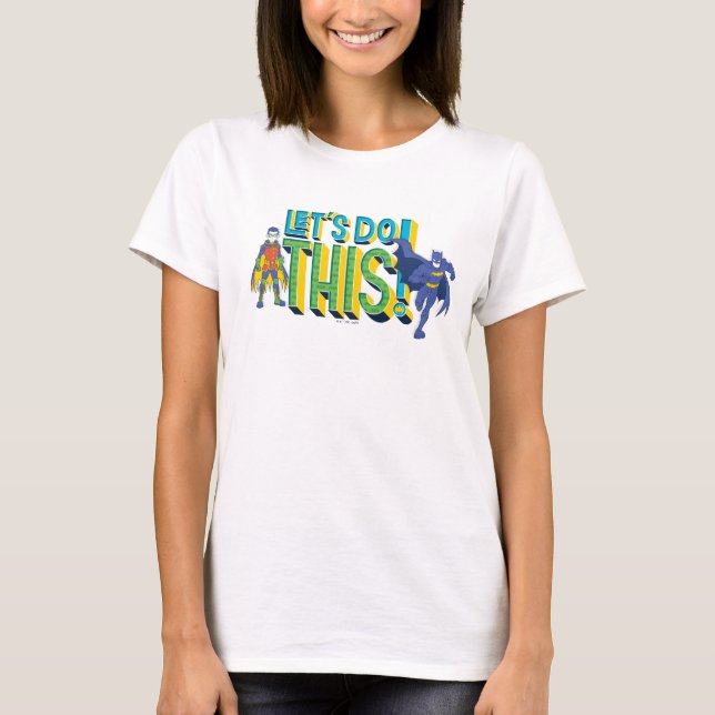 T-shirt Batman | Faisons ceci (Devant)