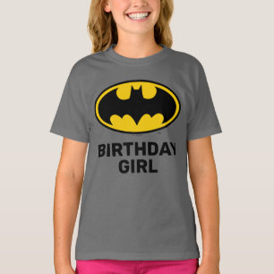 T-shirt Batman Fille d'anniversaire
